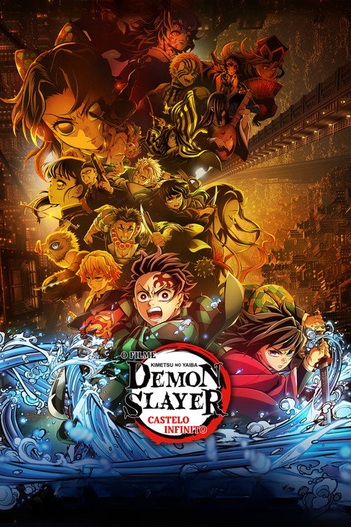 Capa de Demon Slayer: Kimetsu no Yaiba Castelo Infinito
