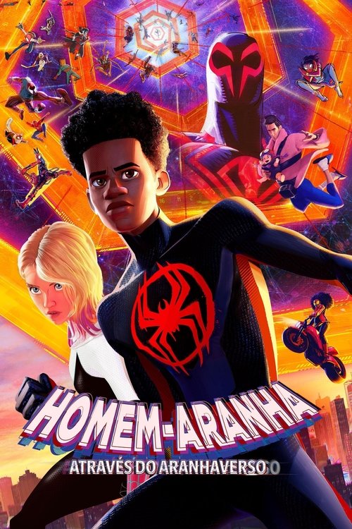 Capa de Homem-Aranha: Através do Aranhaverso
