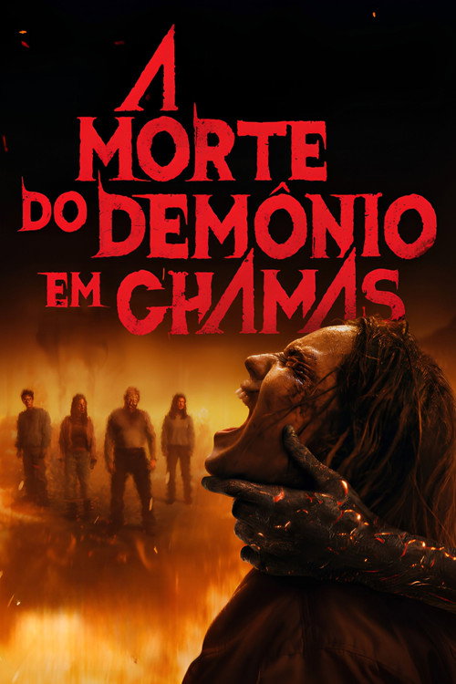 Capa de A Morte do Demônio: Em Chamas