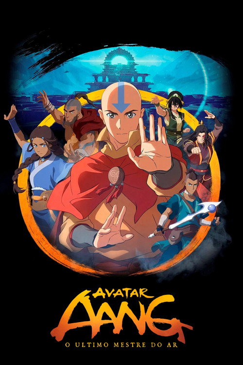 Capa de Avatar Aang: O Último Mestre do Ar